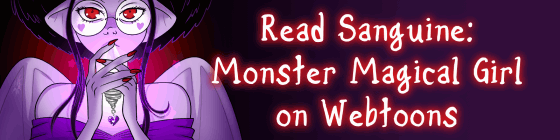 Read Sanguine: Monster Magical Girl on Webtoons